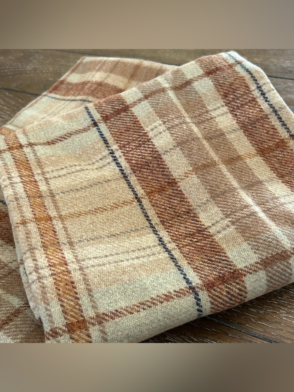 VTG Ethan Allen Tartan Plaid Wool Cotton Euro Sham Set of 2  25x25 Made in USA - Picture 5 of 11